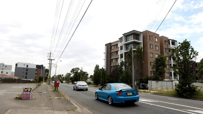 The changing face of Moorebank and surrounding areas. Picture: Robert Pozo