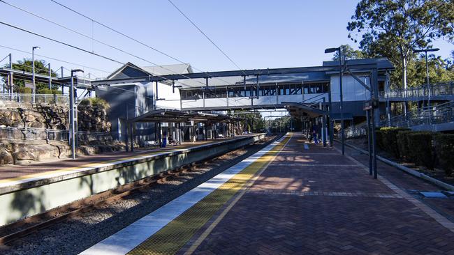 HOLDING FOR THE COURIER MAIL DO NOT USE -  50c fares starting next Monday. Ormeau train station - Coomera to Brisbane train at 8:00am on Thursday, August 1st.Picture: Nigel Hallett