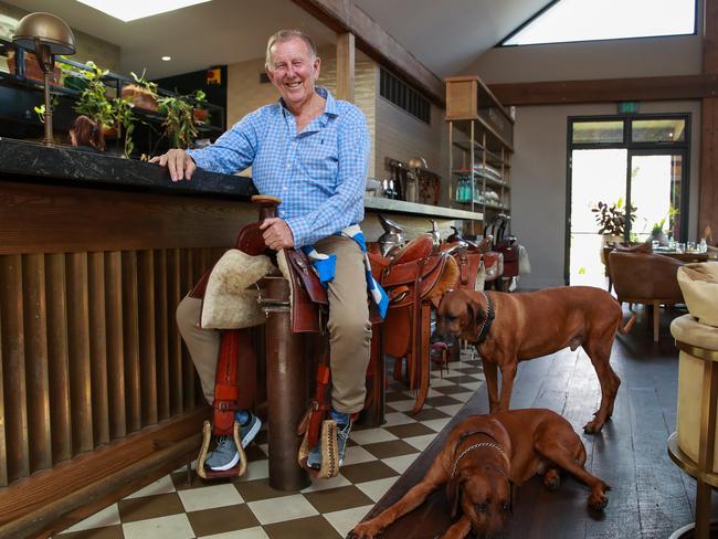 Mr Singleton at Saddles in Mt White. Picture: Justin Lloyd