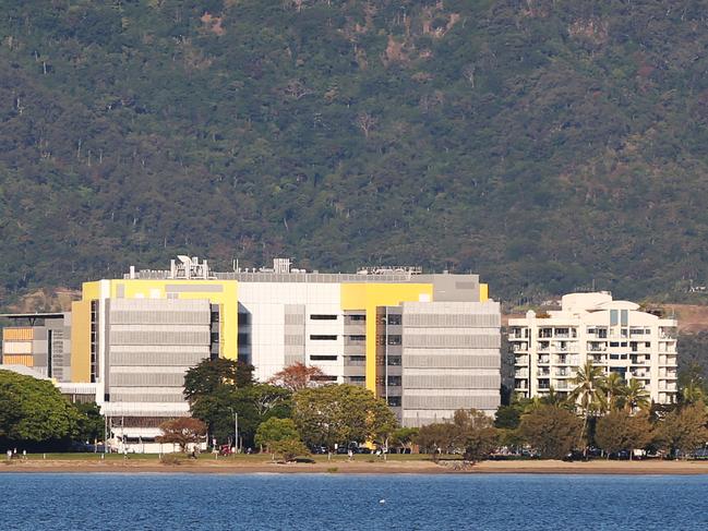 The Cairns Hospital was also placed at ‘tier 3’ on Tuesday. Picture: Brendan Radke