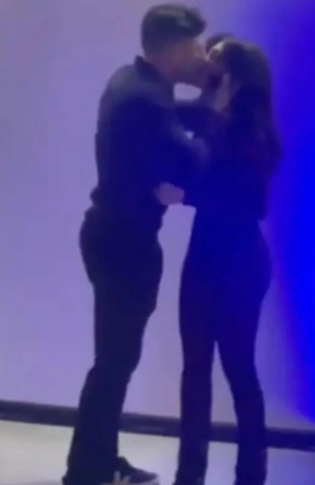 The video of him confronting her at his 40th birthday has had more than 10 million views. Picture: TikTok/CancelThisPod