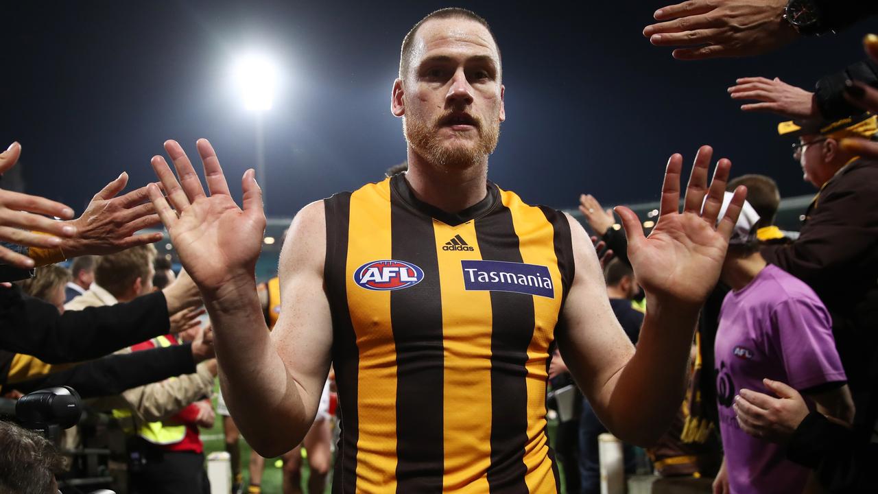 Jarryd Roughead will not captain the Hawks next year. Picture: AAP Images