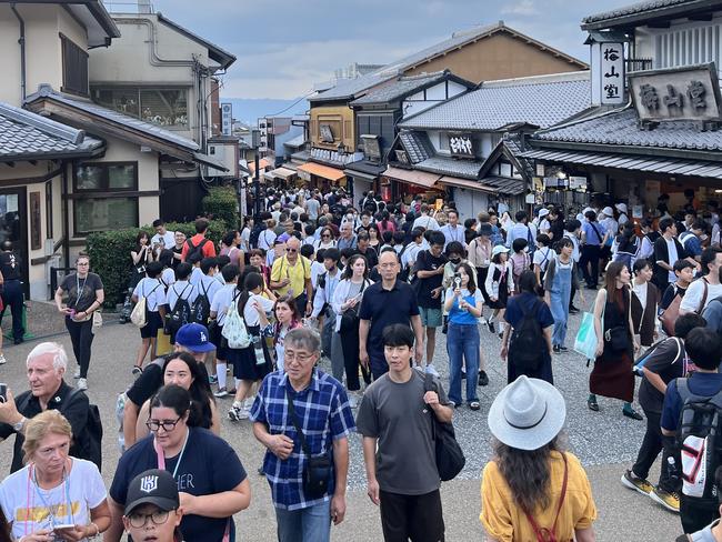 Kyoto in October. Picture: Chantelle Francis