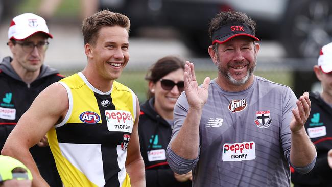 Brett Ratten hopes to coach St Kilda’s second flag. Picture: Michael Klein