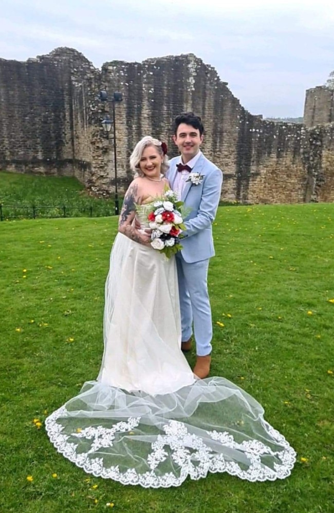 Charlotte and Connor booked the hotel for their honeymoon.