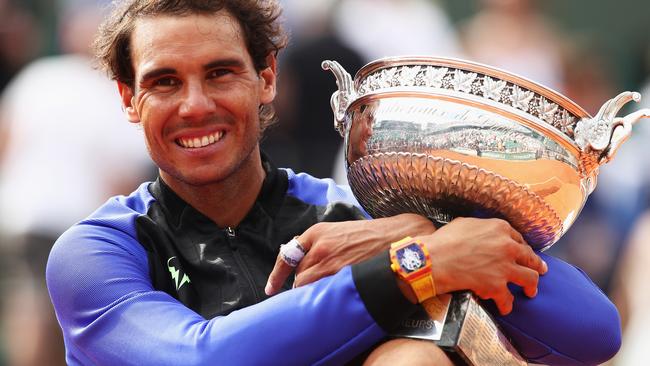 Rafael Nadal demolished Stan Wawrinka in a one-sided final.