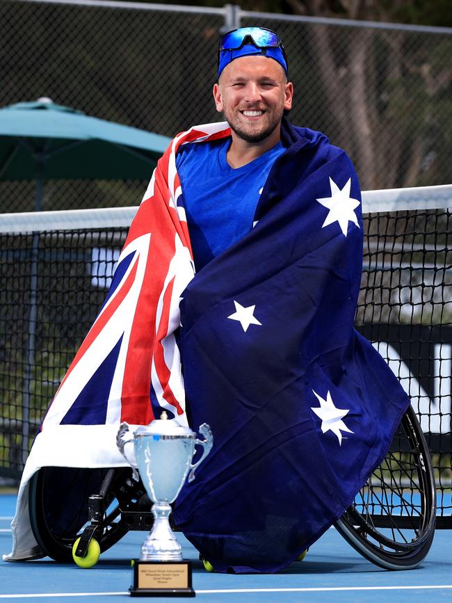 Dylan Alcott. Picture: Scott Powick