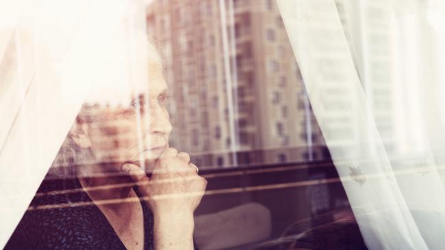 woman, generic, elderly, senior, old, sad. Picture: iStock