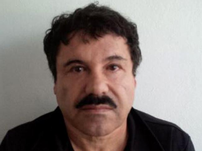 El Chapo, who became a billionaire off of drug trafficking, is in a maximum security Colorado jail. Picture: AFP