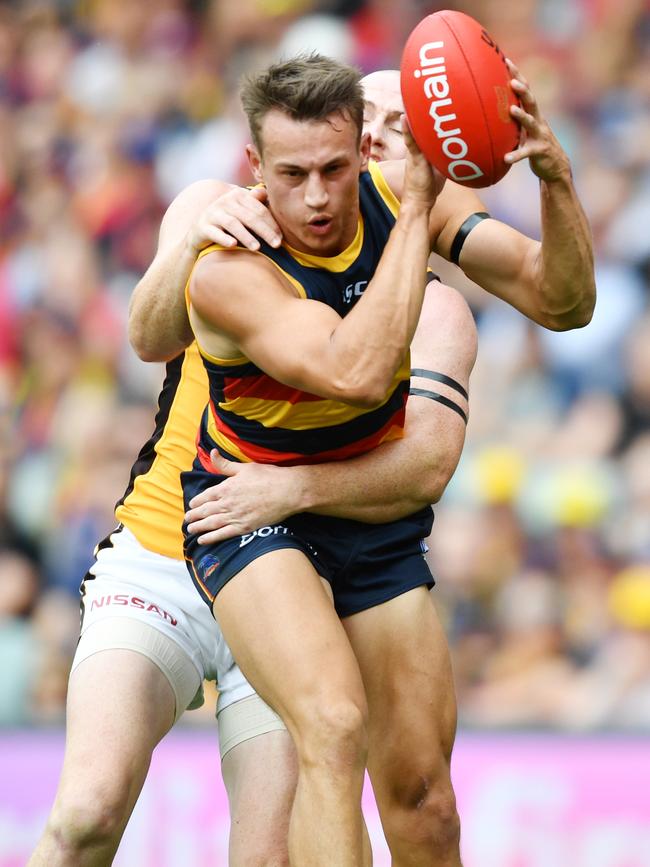 Doedee in action during round one - the only game he played for 2019 season. Picture: AAP Image/David Mariuz