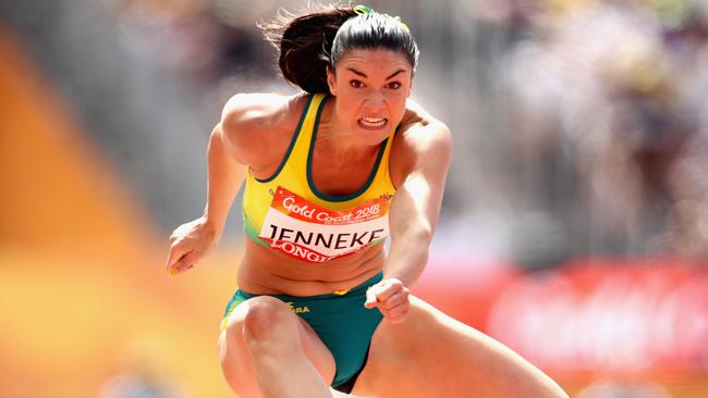 Michelle Jenneke broke 13 seconds for the first time in a yea.