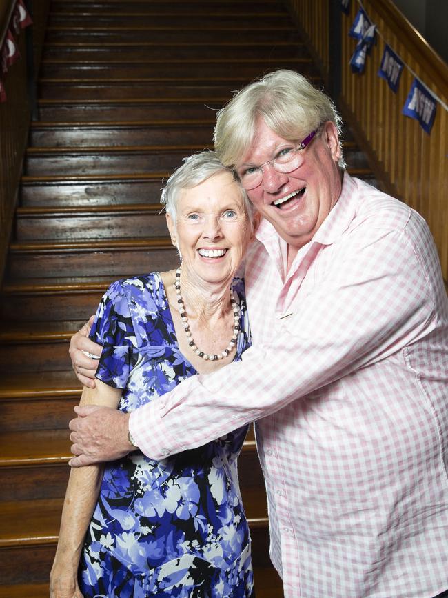 State of Origin: The Musical! Premiere, Princess Theatre Woolloongabba. Jean Burke and Simon Gallagher. 30.11.2019 - Picture: Renae Droop/RDW Photography