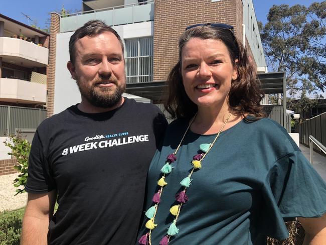 Parramatta couple Tim Hills and Dr Lisa Bates were thrilled to catch a glimpse of Prince Harry and Meghan Markle during a royal visit to Macarthur Girls’ High School.