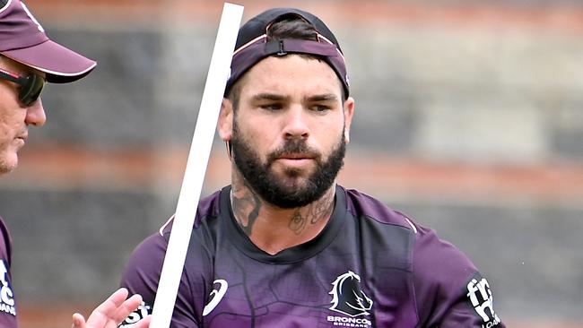 Adam Reynolds at trainingBrisbane Broncos training at Red Hill.Thursday January 18, 2024. Picture, John Gass