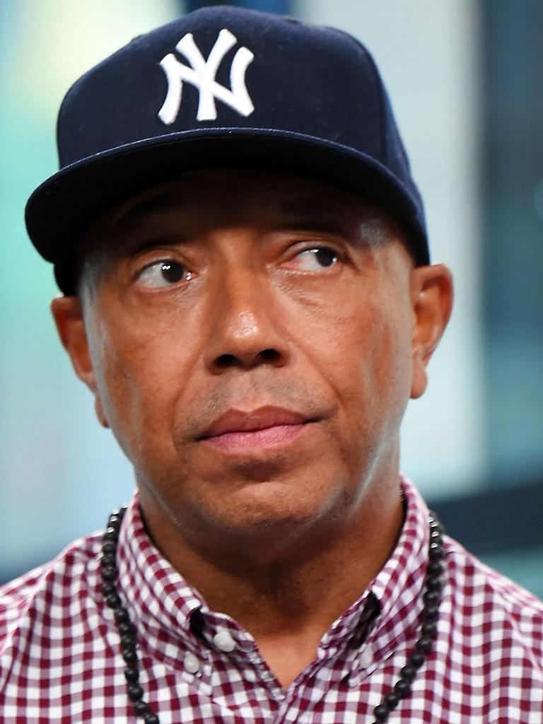 Aoki’s father, music mogul Russell Simmons … Picture: AFP