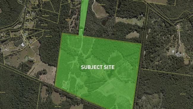 The existing macadamia farm spans 99ha.