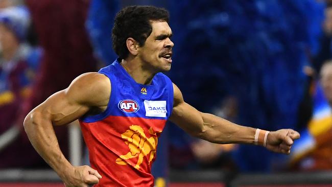 Charlie Cameron had a night out against the Saints with five goals. Picture: Getty Images