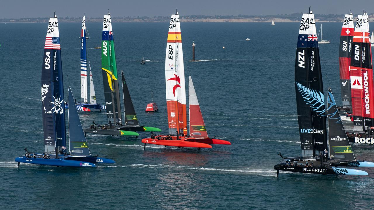 The fleet in the lead-up to the racing in Cadiz.