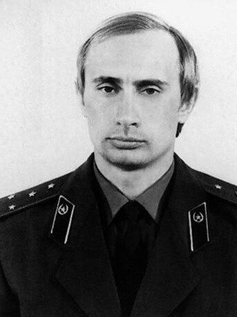 Putin as a KGB officer.