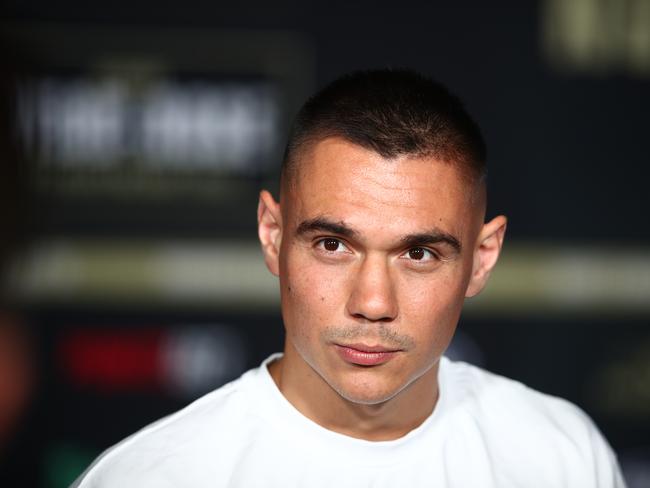 Tim Tszyu has apologised for his world title loss. Picture: Brett Costello