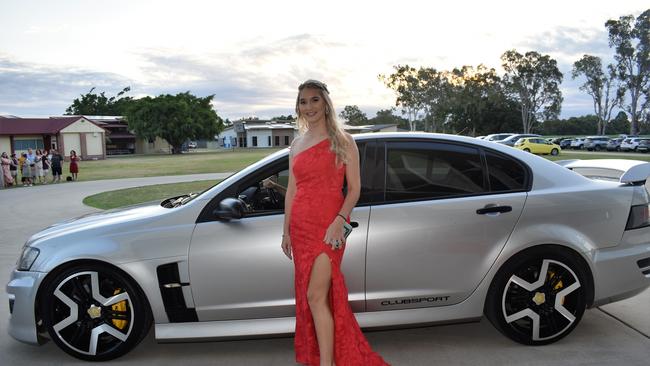 Hayley Mombelli. Photographs from the Gilroy Santa Maria College Formal 2022 in Ingham on Friday night. Picture: Cameron Bates