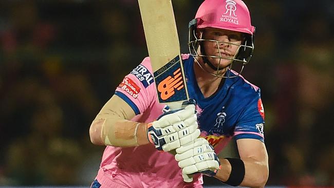 Steve Smith returned to IPL action this week for the Rajasthan Royals'. Picture: AFP