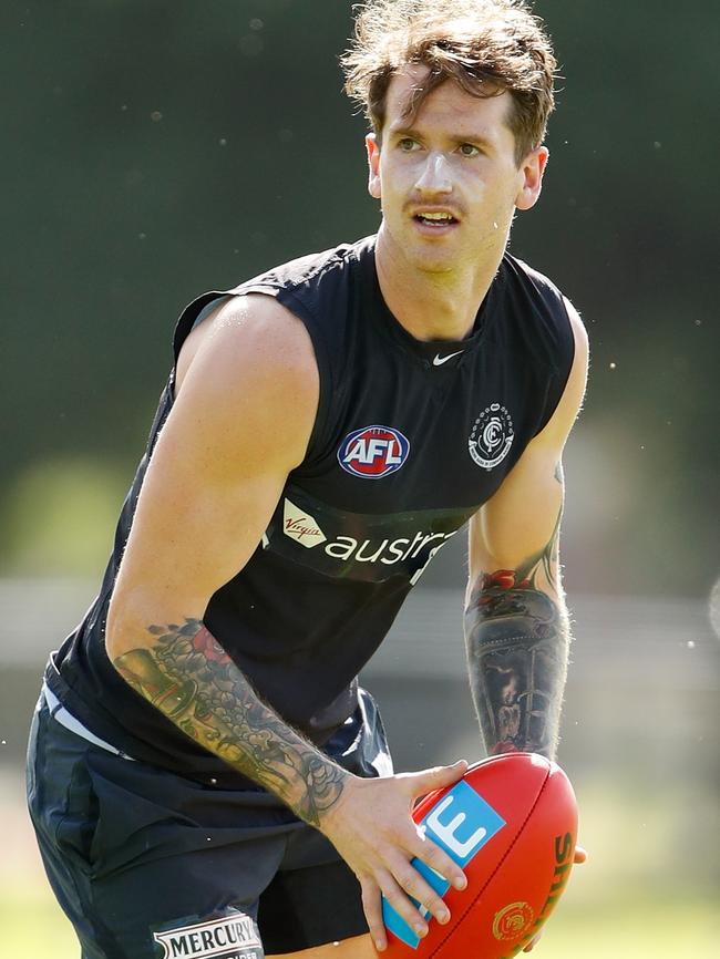 Mature-age Carlton recruit Cam O’Shea.