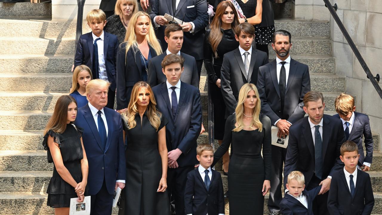 The Trump family. Picture: James Devaney/GC Images