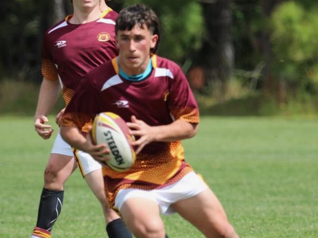 Axel Antony of the Illawarra South Coast Dragons Laurie Daley Cup side. Picture: Contributed