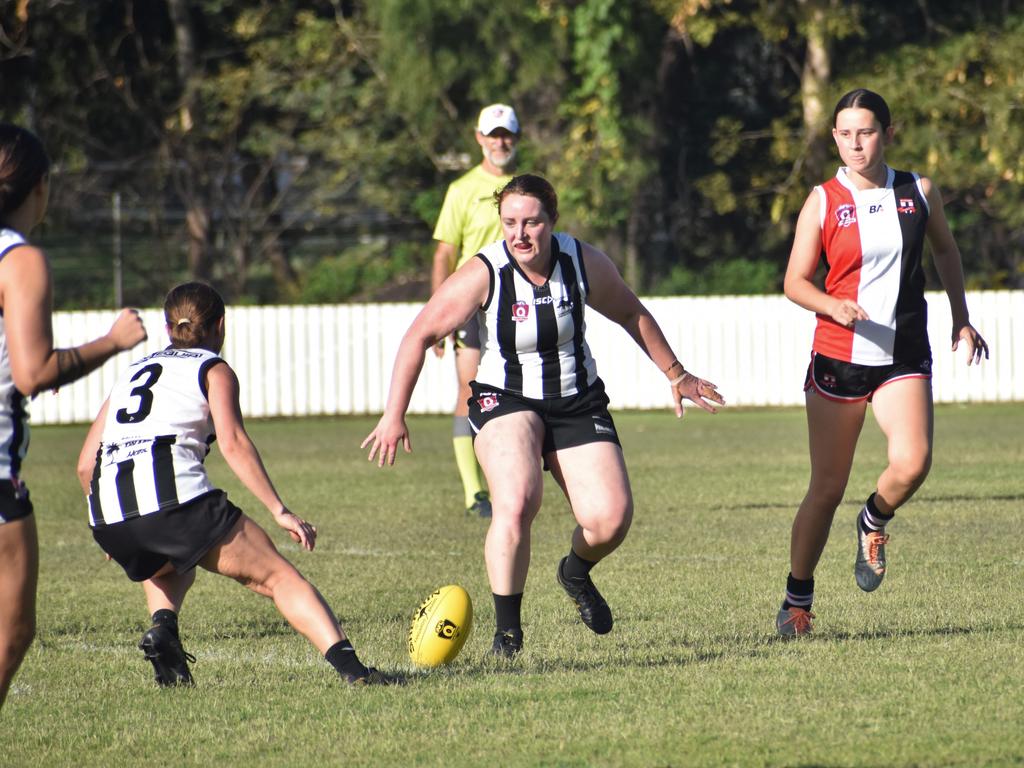 AFL Capricornia, senior women, Round 12, Panthers versus BITS Saints, Rockhampton Cricket Ground, July 15, 2023.