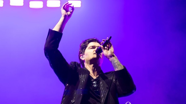 The Script perform at A Day on the Green at Sirromet Wines at Mt Cotton.