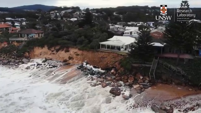 Drone Footage Shows Australian Homes Close to Collapse Due To Coastal Erosion