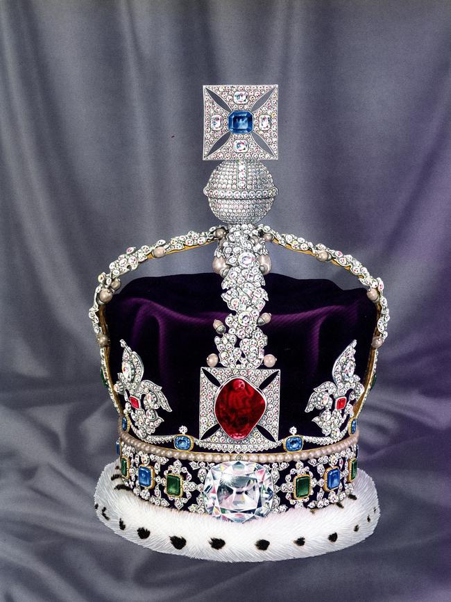 The Imperial State Crown.