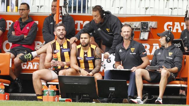 Not everything worked for Alastair Clarkson on Monday. Picture: AAP Images 