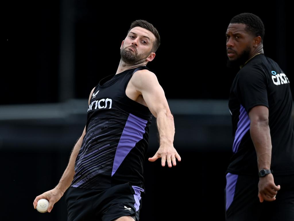 Along with Archer, Mark Wood holds an important card for England. Picture: Gareth Copley/Getty Images