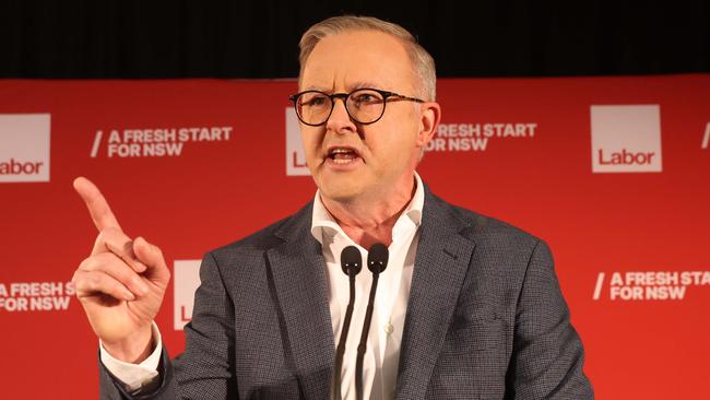 Anthony Albanese’s signature housing policy would underwrite 30,000 new affordable homes and anchor his government’s pledge to build one million homes. Picture: David Swift