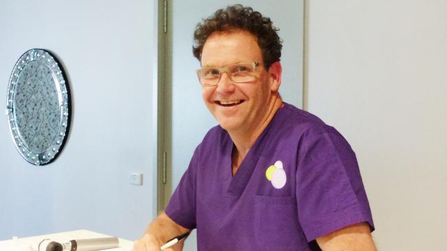 Plastic surgeon Ian Holten (pictured) and anaesthetist Eoin Fehsenfeld are locked in a bitter legal battle playing out at the County Court.