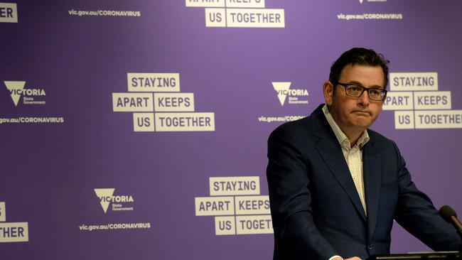 Victorian Premier Daniel Andrews. Picture: NCA NewsWire / Andrew Henshaw