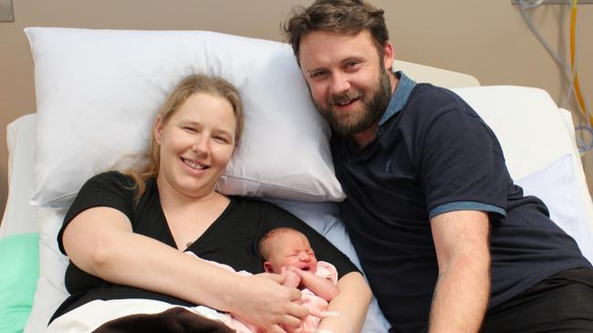 Bass Coast Health is proud to announce Adeline Grace Crowder of South Dudley is the first baby bornat Wonthaggi Hospital in 2023.