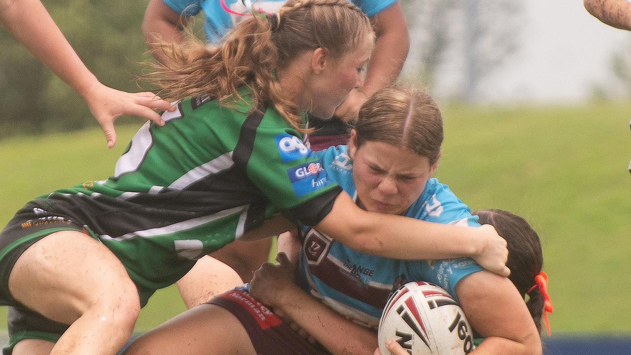 Mackay Cutters vs Townsville Blackhawks Harvey Norman U17's Saturday 22 February 2025 Picture:Michaela Harlow