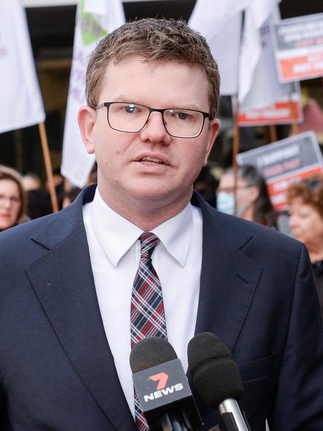 Shadow Health Minister Chris Picton. Picture: Brenton Edwards