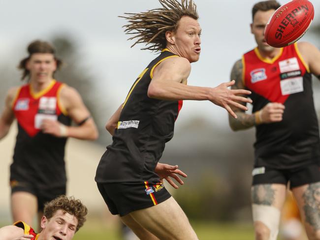 Southern FNL Div 1 football second-semi: Cheltenham v Dingley. Lucas Walmsley (Dingley). Picture: Valeriu Campan