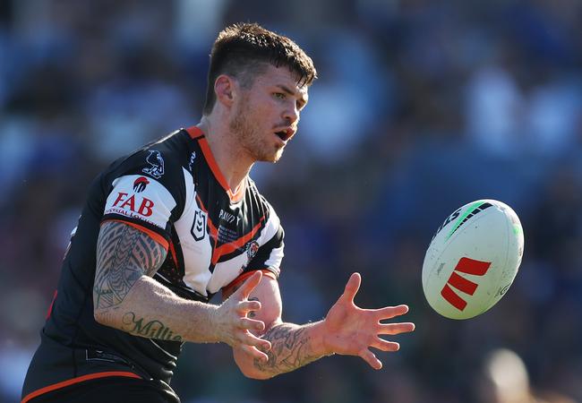 The Tigers are playing games with John Bateman. Picture: Getty