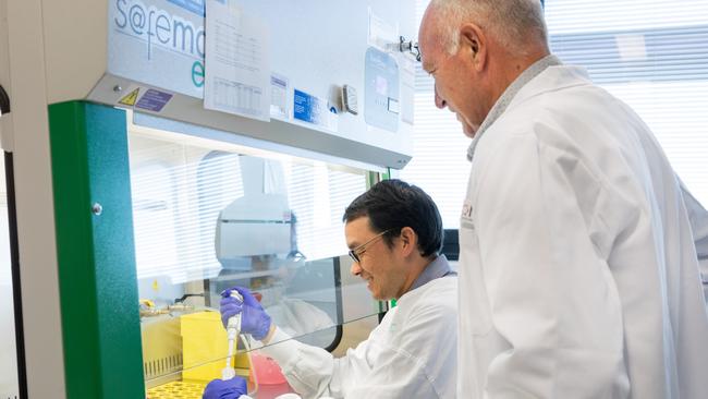 Professor Richard Boyd, chief scientific officer of Cartherics, is delighted to receive funding to fast-track their potential new ovarian cancer therapy. Picture: Supplied