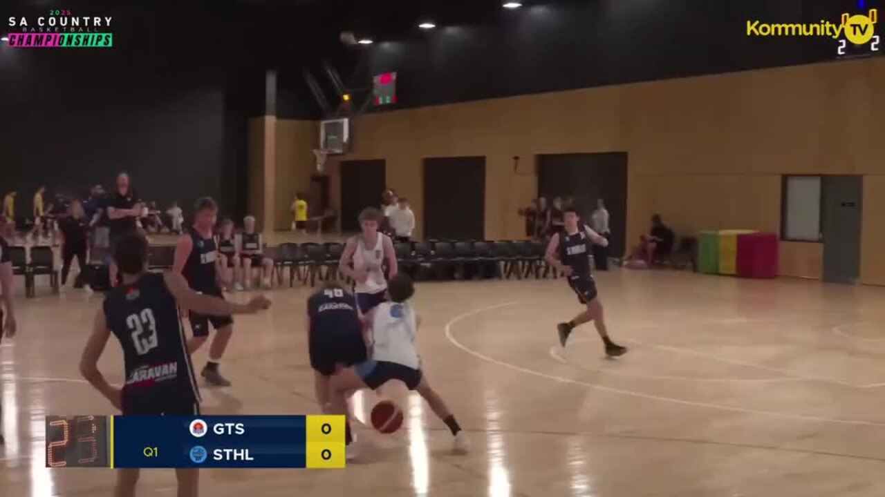 Replay: Great Southern v Strathalbyn - U18 Boys Div 2 QF - SA Junior Country Basketball    Championships Day 2