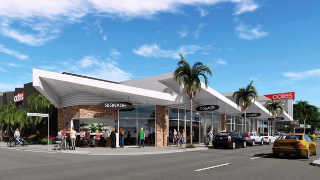 An artist's impression of the Pavillions development at Palm Beach.