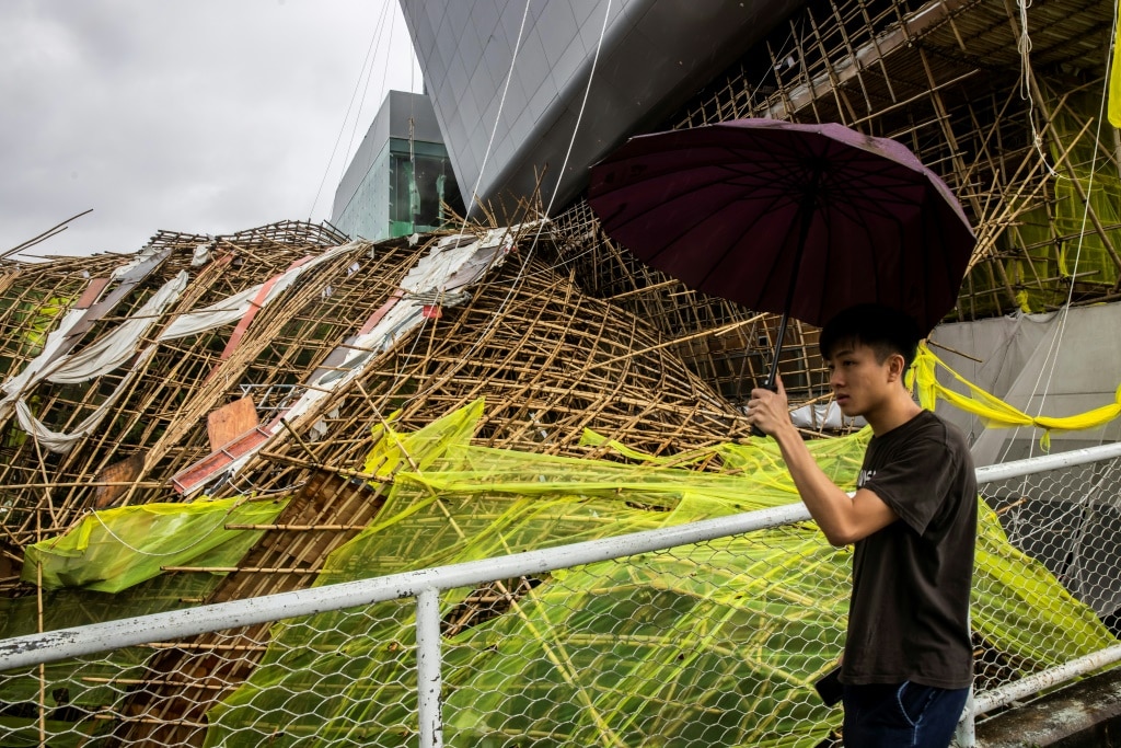 Typhoon Saola Weakens To A Severe Storm As It Tracks Along Southern ...