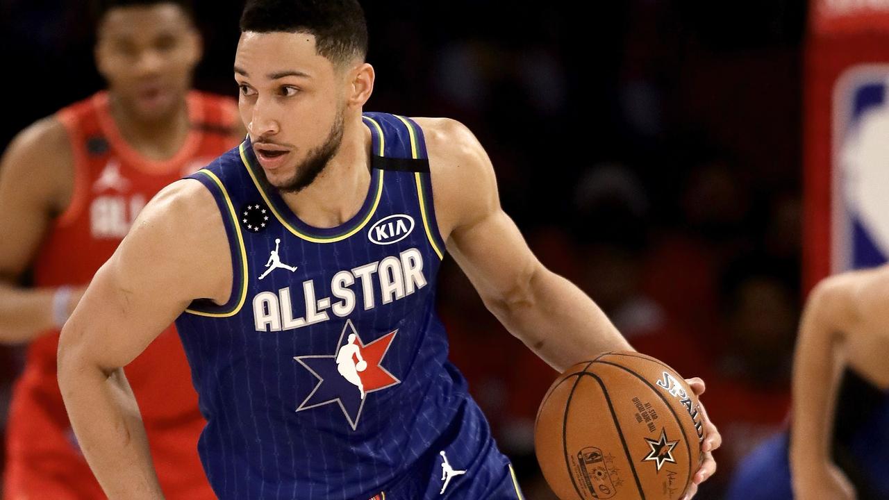 Ben Simmons is taking his All-Star talents to LA. Picture: Jonathan Daniel/Getty Images/AFP