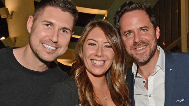 VO Group managing director Kelsie Smith pictured with Ariana Margetts and Daniel Fowler at the GC Business Week wrap party at Nineteen The Star Gold Coast. Picture: Regina King