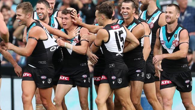 Port Adelaide has aired it’s SANFL grievances with the AFL. Picture: AFL Photos/Getty Images